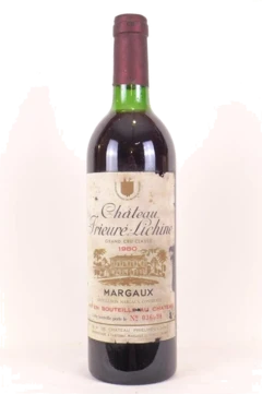photo 1980 Margaux Château Prieuré-Lichine Grand Cru Classé Rouge Bordeaux