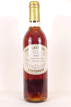 photo 1992 Sauternes Château Raymond Lafon Liquoreux Bordeaux