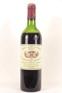 photo 1974 Margaux Pavillon Rouge du Château Margaux Capsule Abîmée) Rouge Bordeaux