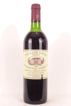 photo 1974 Margaux Pavillon Rouge du Château Margaux b1 Rouge Bordeaux
