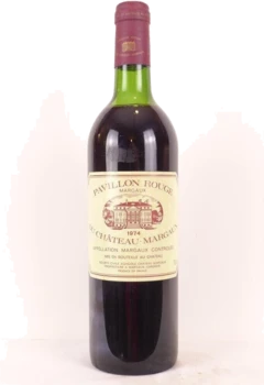 photo 1974 Margaux Pavillon Rouge du Château Margaux Rouge Bordeaux