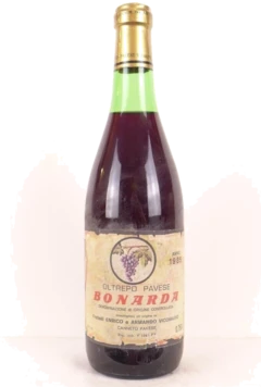 photo 1985 Oltreto Pavese Vicomario Bonarda Rouge Lombardie Italie