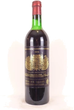 photo 1979 Margaux Château Palmer Grand Cru Classé Rouge Bordeaux