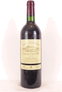 photo 1992 Saint-Émilion Château la Couspaude Grand Cru Rouge Bordeaux