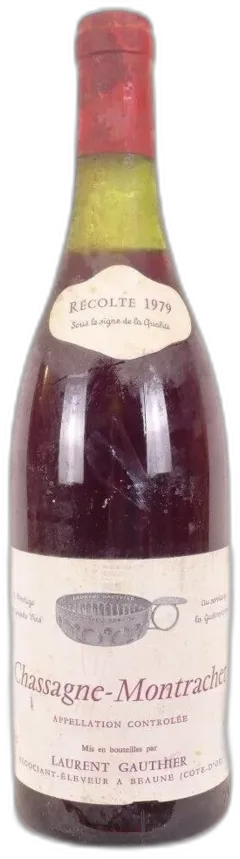 photo 1979 Chassagne-Montrachet Laurent Gauthier Rouge Bourgogne
