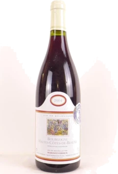photo 2004 Hautes Côtes de Beaune Marinot-Verdun Rouge Bourgogne