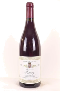 photo 2011 Irancy Henri de Villars Magnance Rouge Bourgogne
