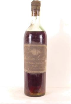 photo 1945 Sauternes Château Grillon Haut-Barsac Liquoreux Bordeaux