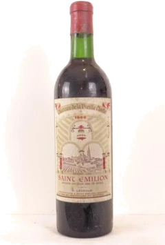 photo 1966 Saint-Émilion Château de la Vieille Cloche Grand Cru b1 Rouge Bordeaux