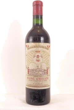photo 1966 Saint-Émilion Château de la Vieille Cloche Grand Cru Rouge Bordeaux