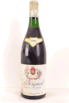 photo 1987 Bourgueil Maison Bouchet Rouge Loire Touraine