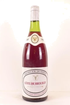 photo 1980 Côte de Brouilly Georges Duboeuf Rouge Beaujolais