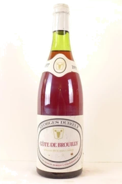 photo 1977 Côte de Brouilly Georges Duboeuf Rouge Beaujolais