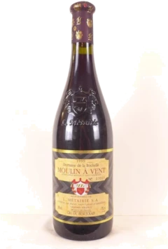 photo 1999 Moulin à Vent Métairie Domaine de la Rochelle Rouge Beaujolais