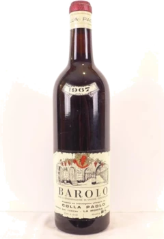 photo 1967 Barolo Colla Paolo Rouge Piémont Italie