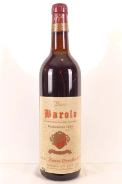 photo 1964 Barolo Mauro Osnaldo e Figli Rouge Piémont Italie