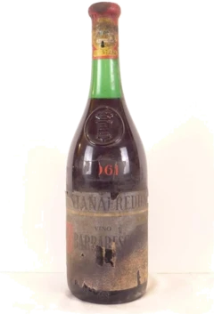 photo 1961 Barbaresco Fontanafreda Rouge Piémont Italie