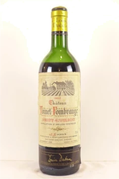 photo 1982 Saint-Émilion Château Toinet-Fombrauge b2 Rouge Bordeaux