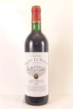 photo 1993 Saint-Émilion Château Franc le Maine Rouge Bordeaux