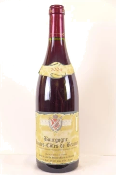 photo 2004 Hautes Côtes de Beaune Cave de Sainte-Marie la Blanche Rouge Bourgogne