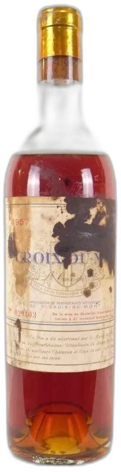 photo 1957 Sainte-Croix du Mont Association de Propriétaires Réserve de Tête Liquoreux Bordeaux