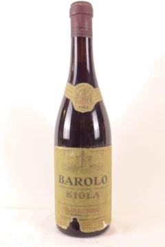 photo 1968 Barolo Kiola Batasiolo Rouge Piémont Italie