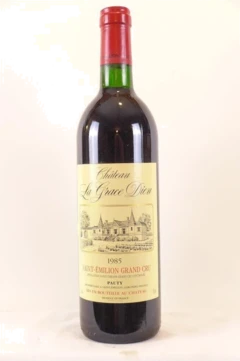 photo 1985 Saint-Émilion Château la Grace Dieu Grand Cru Rouge Bordeaux