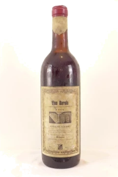 photo 1966 Barolo Giulio Gabri b1 Rouge Piémont Italie
