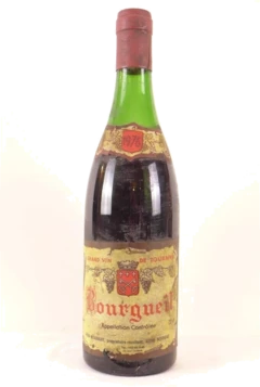photo 1976 Bourgueil Houx-Meignant Niveau Bas) Rouge Loire Touraine