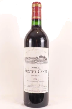 photo 1982 Pauillac Château Pontet-Canet Grand Cru Classé b2 Rouge Bordeaux
