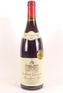 photo 1995 Moulin à Vent Domaine Lemonon Rouge Beaujolais