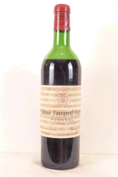 photo 1971 Pomerol Château Bourgneuf-Vayron Capsule Abîmée) Rouge Bordeaux