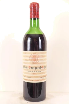 photo 1971 Pomerol Château Bourgneuf-Vayron b1 Rouge Bordeaux