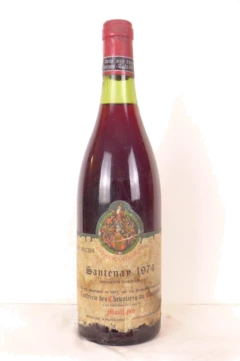 photo 1974 Santenay Moillard Tastevinage Rouge Bourgogne