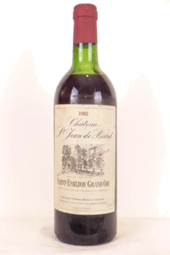 photo 1982 Saint-Émilion Château Saint-Jean de Béard Grand Cru Rouge Bordeaux