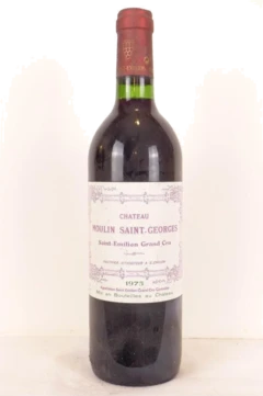 photo 1975 Saint-Émilion Château Moulin Saint-Georges Grand Cru b2 Rouge Bordeaux