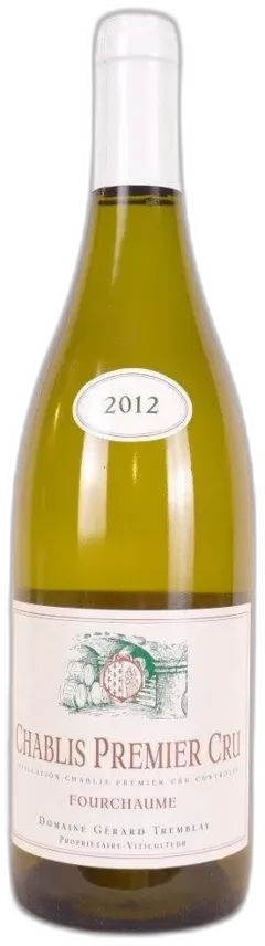 photo 2012 Chablis Gérard Tremblay Premier Cru Fourchaume Blanc Bourgogne