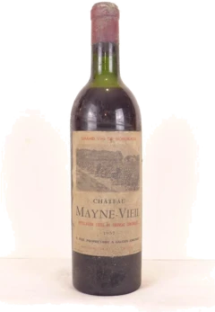 photo 1957 Fronsac Château Mayne-Vieil b3 Rouge Bordeaux
