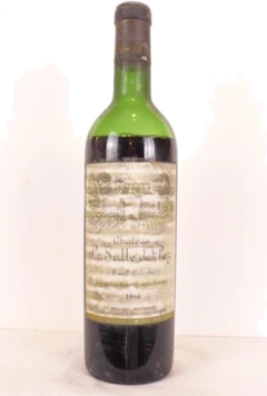 photo 1966 Saint-Estèphe Château la Salle de Pez Capsule Abîmée) Rouge Bordeaux