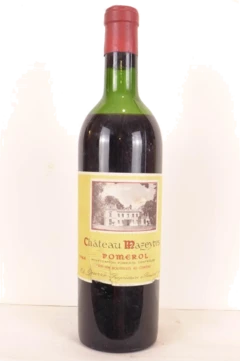 photo 1964 Pomerol Château Mazeyres Étiquette Accro) Rouge Bordeaux