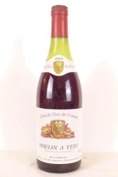 photo 1984 Moulin à Vent Foillard Rouge Beaujolais