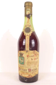 photo Années 70 Côtes du Jura Henri Maire Grand Vin de Paille Non Millésimé Années 1970 à 1980 Liquoreux Jura