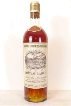 photo Années 50 Monbazillac Château Labrie Grand Cru Non Millésimé Années 1950 à 1960 b1 Liquoreux Sud-Ouest