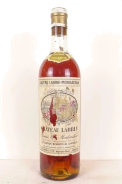 photo Années 50 Monbazillac Château Labrie Grand Cru Non Millésimé Années 1950 à 1960 Liquoreux Sud-Ouest