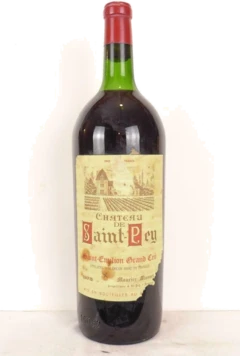 photo 1978 Saint-Émilion Château de Saint-Pey Grand Cru Magnum Rouge Bordeaux
