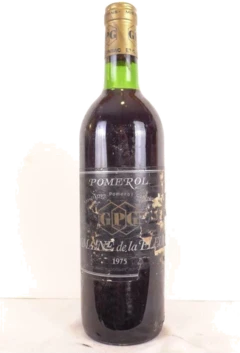 photo 1975 Pomerol Domaine de la Fleur Étiquette Abîmée) Rouge Bordeaux