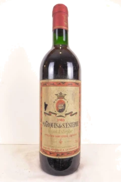 photo 1983 Saint-Estèphe Marquis de Saint-Estèphe Rouge Bordeaux
