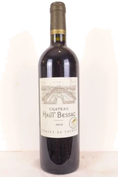 photo 2010 Graves de Vayres Château Haut Bessac Rouge Bordeaux