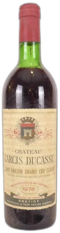 photo 1976 Saint-Émilion Château Larcis Ducasse Grand Cru Classé b3 Rouge Bordeaux