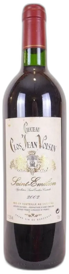 photo 2002 Saint-Émilion Château Clos Jean Voisin Rouge Bordeaux